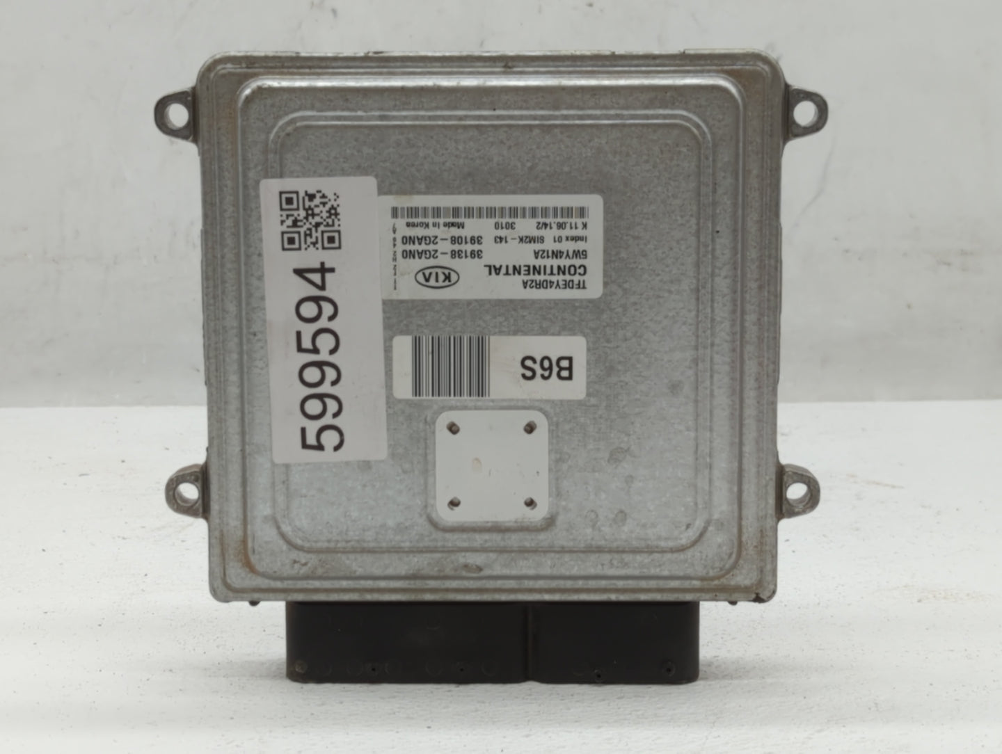 2014 Kia Optima PCM Engine Control Computer ECU ECM PCU OEM P/N:39138-2GAN0 Fits OEM Used Auto Parts - Oemusedautoparts1.com