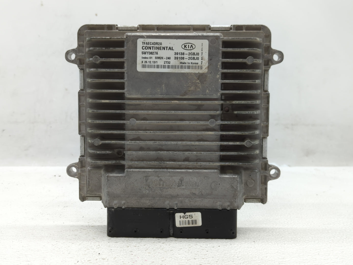 2014-2015 Kia Optima PCM Engine Control Computer ECU ECM PCU OEM P/N:39138-2GBJ0 Fits Fits 2014 2015 OEM Used Auto Parts - O
