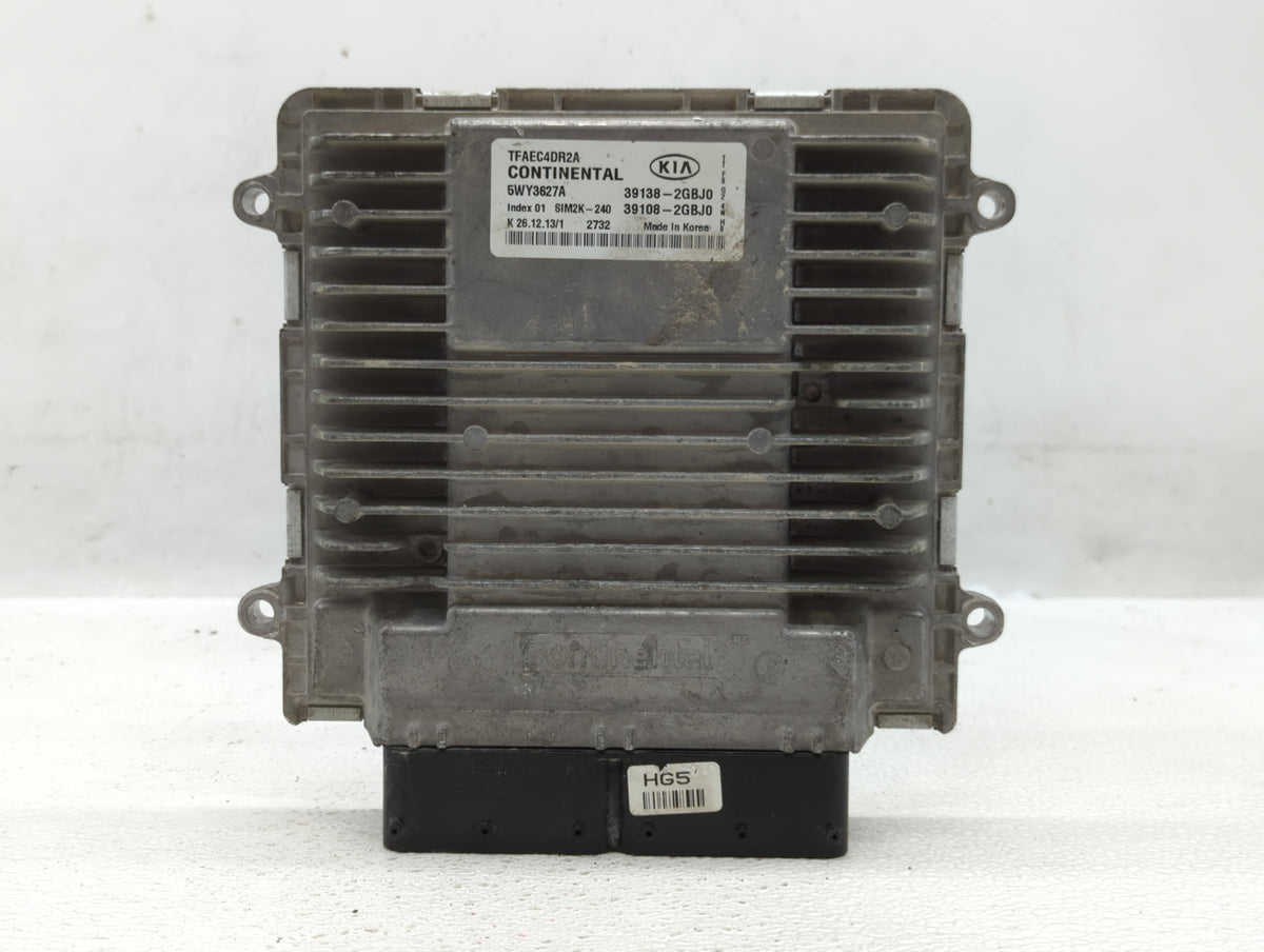 2014-2015 Kia Optima PCM Engine Control Computer ECU ECM PCU OEM P/N:39138-2GBJ0 Fits 2014 2015 OEM Used Auto Parts - Oemuse