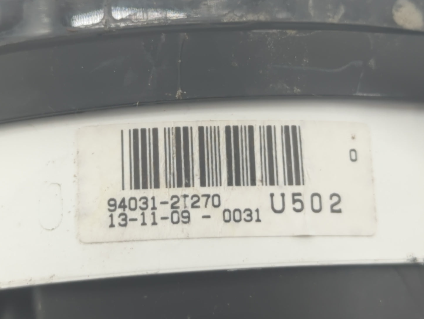 2014-2015 Kia Optima Instrument Cluster Speedometer Gauges P/N:94031-2T270 Miles: Fits Fits 2014 2015 OEM Used Auto Parts - 