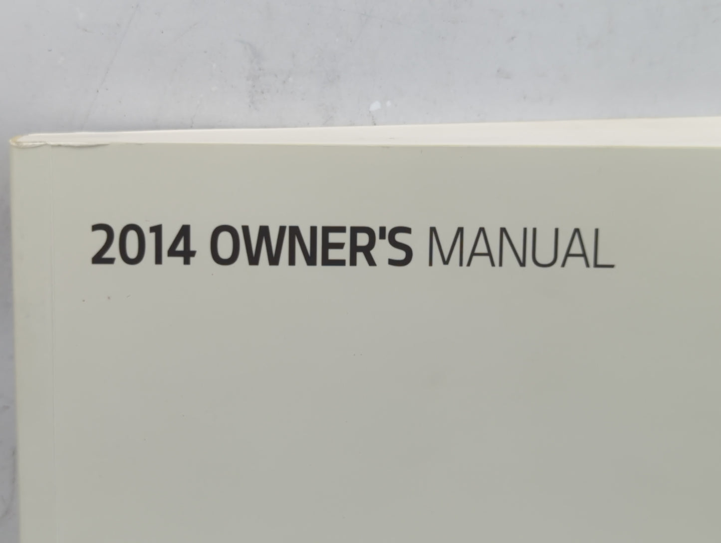 2014 Kia Optima Owners Manual Book Guide P/N:E4U0-EU43C OEM Used Auto Parts - Oemusedautoparts1.com