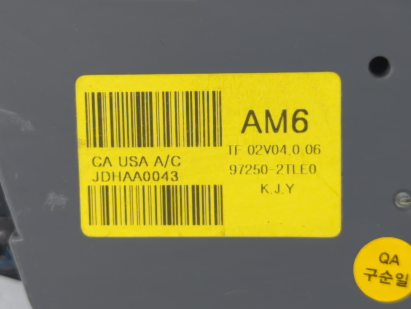 2014-2015 Kia Optima Climate Control Module Temperature AC/Heater Replacement P/N:JDHAA0043 97250-2TLE0 Fits Fits 2014 2015 