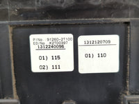 2014-2015 Kia Optima Fusebox Fuse Box Panel Relay Module P/N:91260-2T100 Fits Fits 2014 2015 OEM Used Auto Parts - Oemusedau
