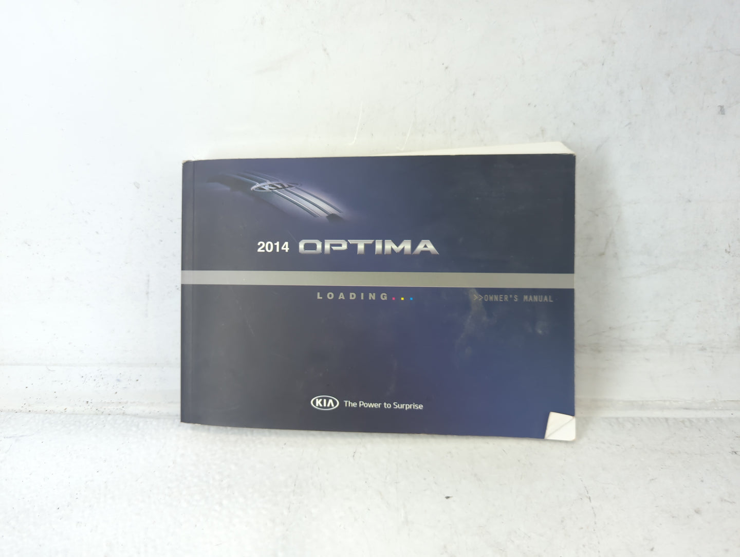 2014 Kia Optima Owners Manual Book Guide P/N:A4C0-EU41E OEM Used Auto Parts - Oemusedautoparts1.com