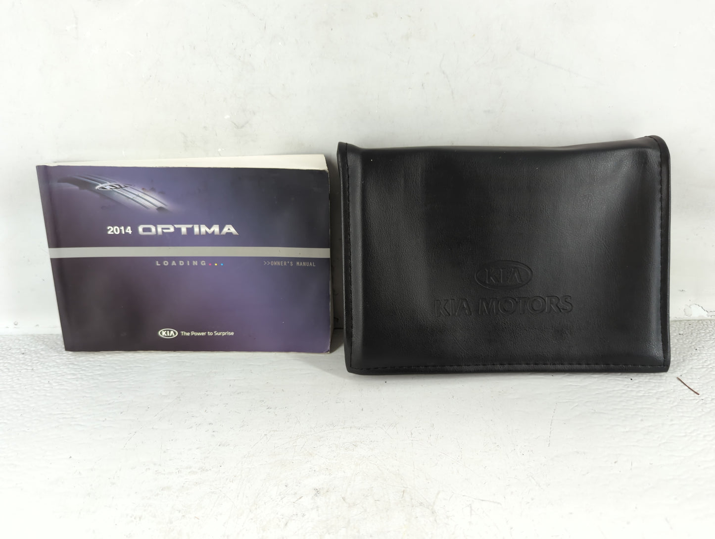 2014 Kia Optima Owners Manual Book Guide P/N:A4C0-EU3DD OEM Used Auto Parts - Oemusedautoparts1.com