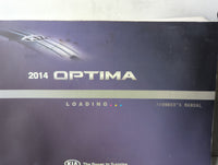 2014 Kia Optima Owners Manual Book Guide P/N:A4C0-EU3DD OEM Used Auto Parts - Oemusedautoparts1.com