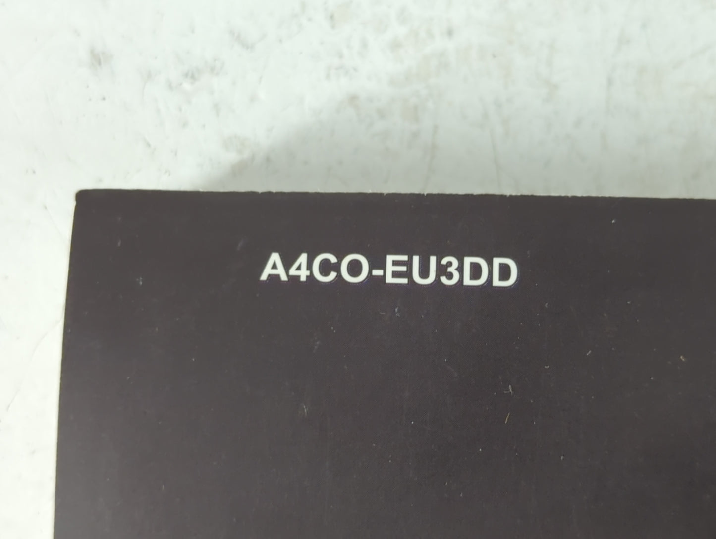2014 Kia Optima Owners Manual Book Guide P/N:A4C0-EU3DD OEM Used Auto Parts - Oemusedautoparts1.com