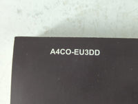 2014 Kia Optima Owners Manual Book Guide P/N:A4C0-EU3DD OEM Used Auto Parts - Oemusedautoparts1.com