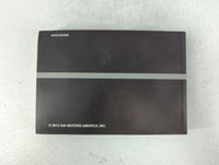 2014 Kia Optima Owners Manual Book Guide P/N:A4C0-EU3DD OEM Used Auto Parts - Oemusedautoparts1.com