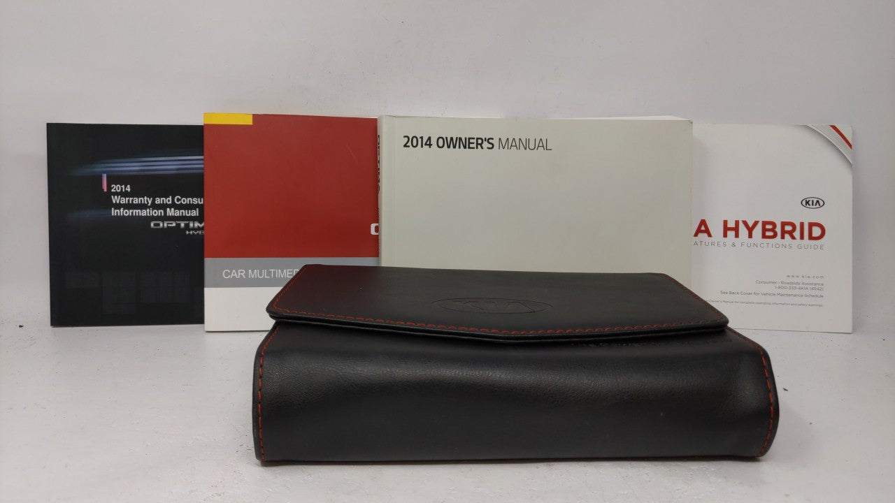 2014 Kia Optima Owners Manual Book Guide OEM Used Auto Parts - Oemusedautoparts1.com