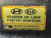 2014-2015 Kia Optima Car Starter Motor Solenoid OEM P/N:36100-2G400 Fits Fits 2014 2015 2016 OEM Used Auto Parts - Oemusedau
