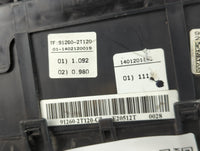 2014-2015 Kia Optima Fusebox Fuse Box Panel Relay Module P/N:91260-2T120 Fits Fits 2014 2015 OEM Used Auto Parts - Oemusedau