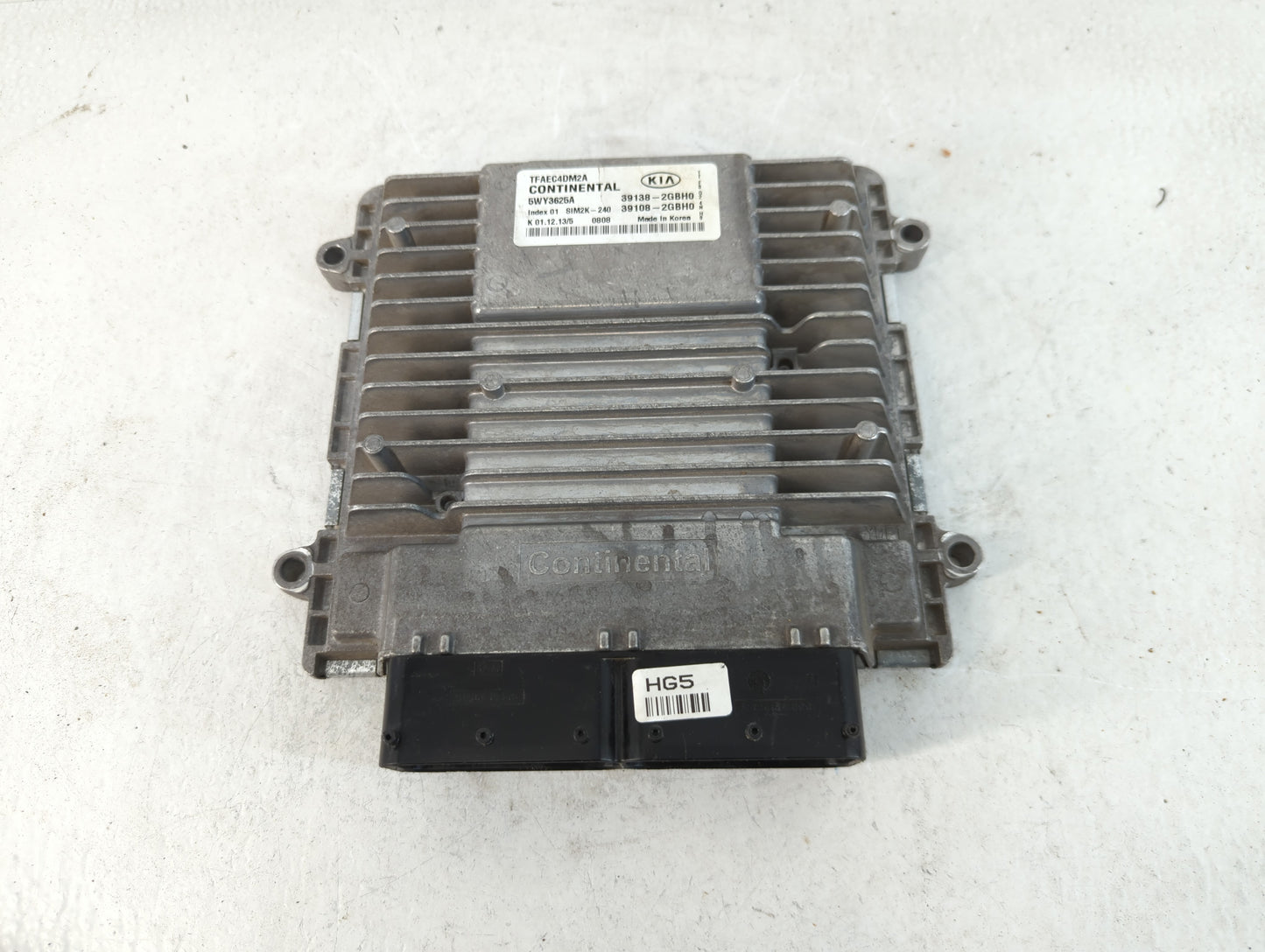 2014-2015 Kia Optima PCM Engine Control Computer ECU ECM PCU OEM P/N:39108-2GBH0 39138-2GBH0 Fits Fits 2014 2015 OEM Used Au