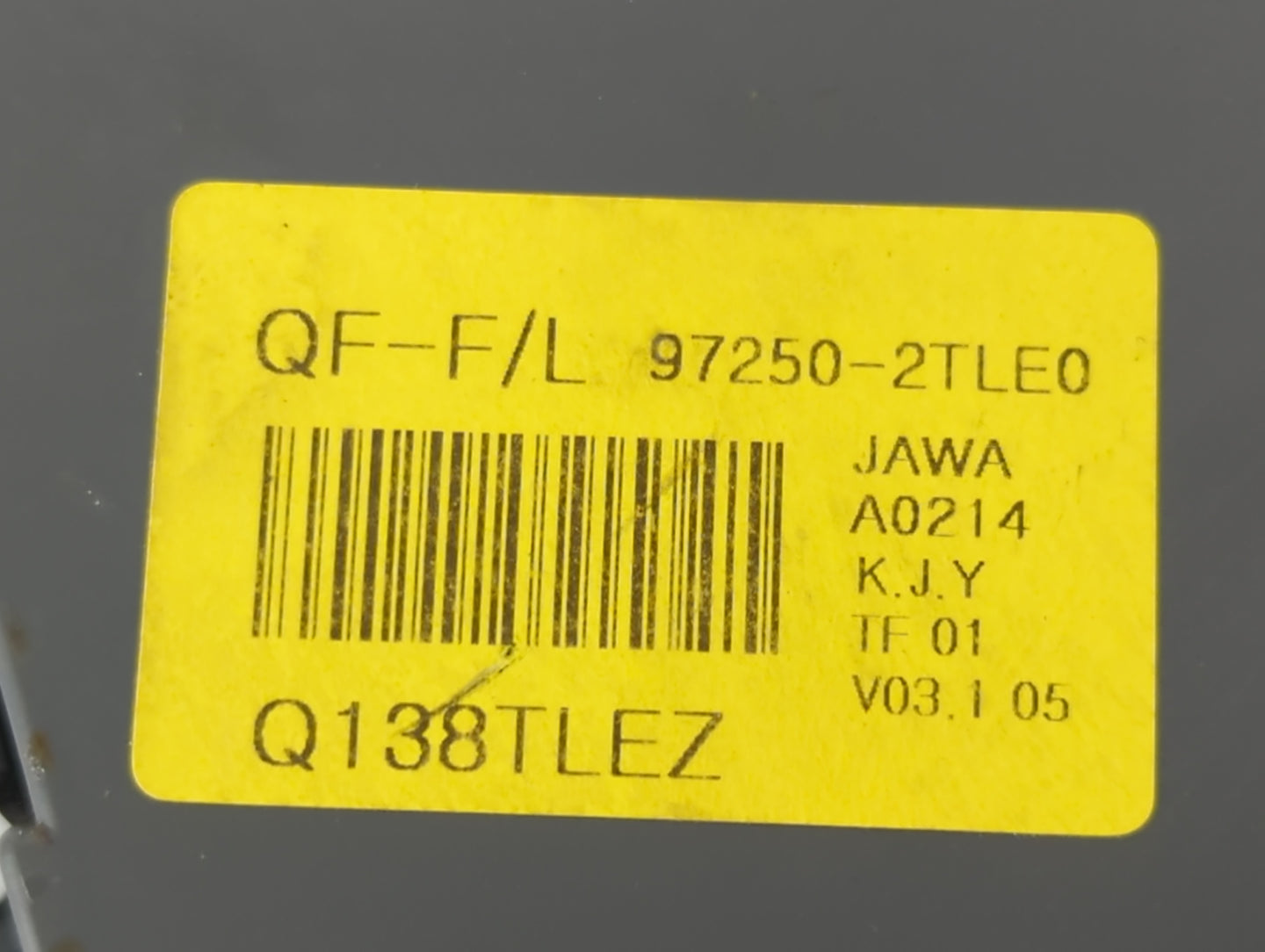 2014-2015 Kia Optima Climate Control Module Temperature AC/Heater Replacement P/N:Q138TLEZ 97250-2TLE0 Fits Fits 2014 2015 O