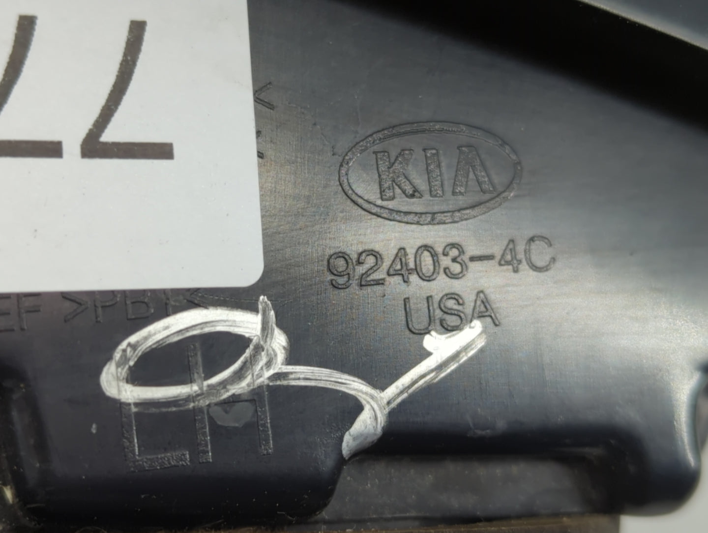 2014-2015 Kia Optima Tail Light Assembly Driver Left OEM P/N:92403-4C Fits Fits 2014 2015 OEM Used Auto Parts - Oemusedautop