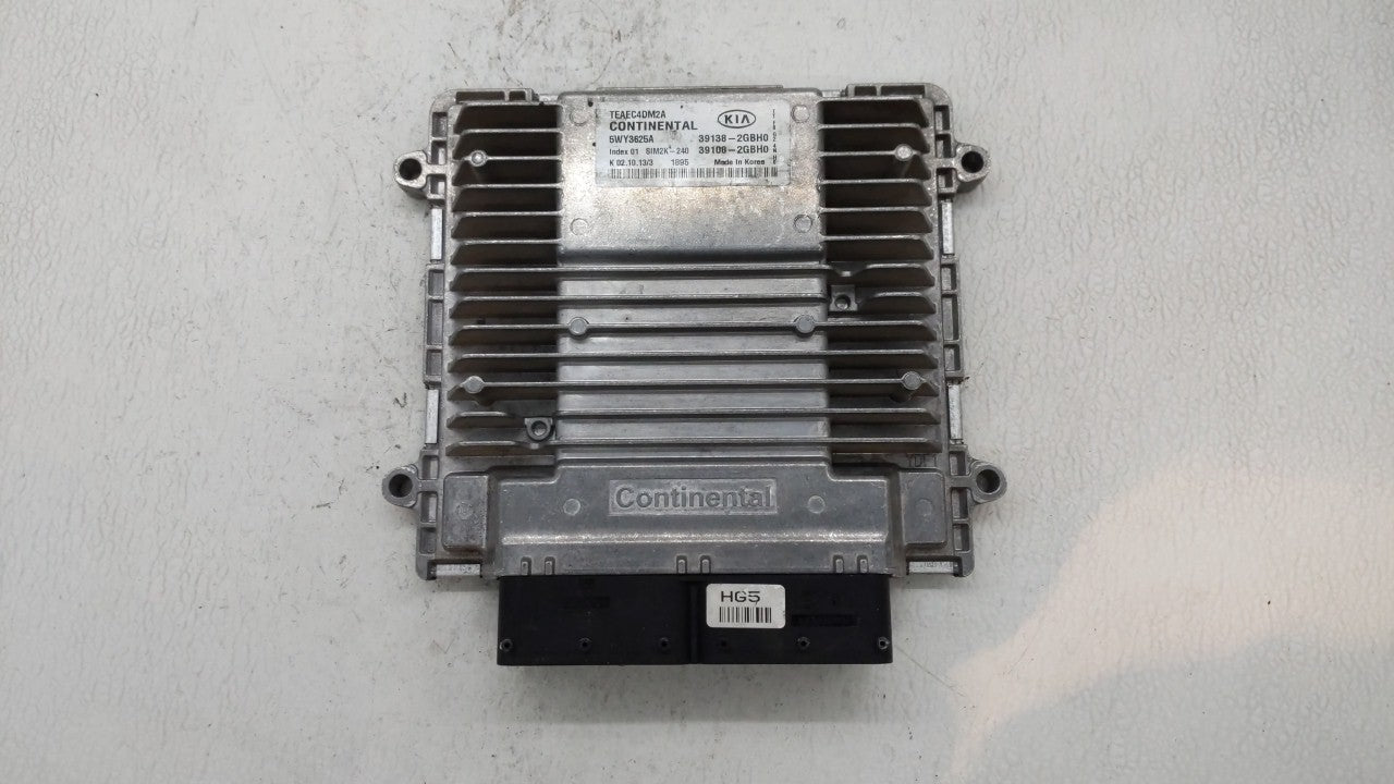 2014-2015 Kia Optima PCM Engine Control Computer ECU ECM PCU OEM P/N:39138-2GBH0 39108-2GBH0, 391382GBH0 Fits Fits 2014 2015