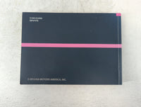 2014 Kia Rio Owners Manual Book Guide P/N:E1WO-EU3NB OEM Used Auto Parts - Oemusedautoparts1.com