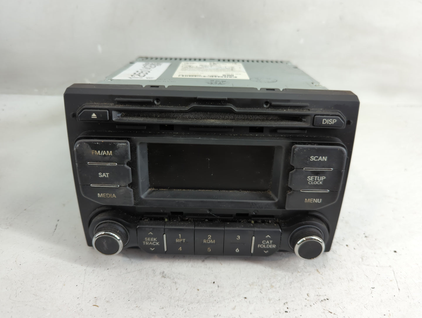 2012-2015 Kia Rio Radio AM FM Cd Player Receiver Replacement P/N:96170-1W900CA Fits Fits 2012 2013 2014 2015 OEM Used Auto P