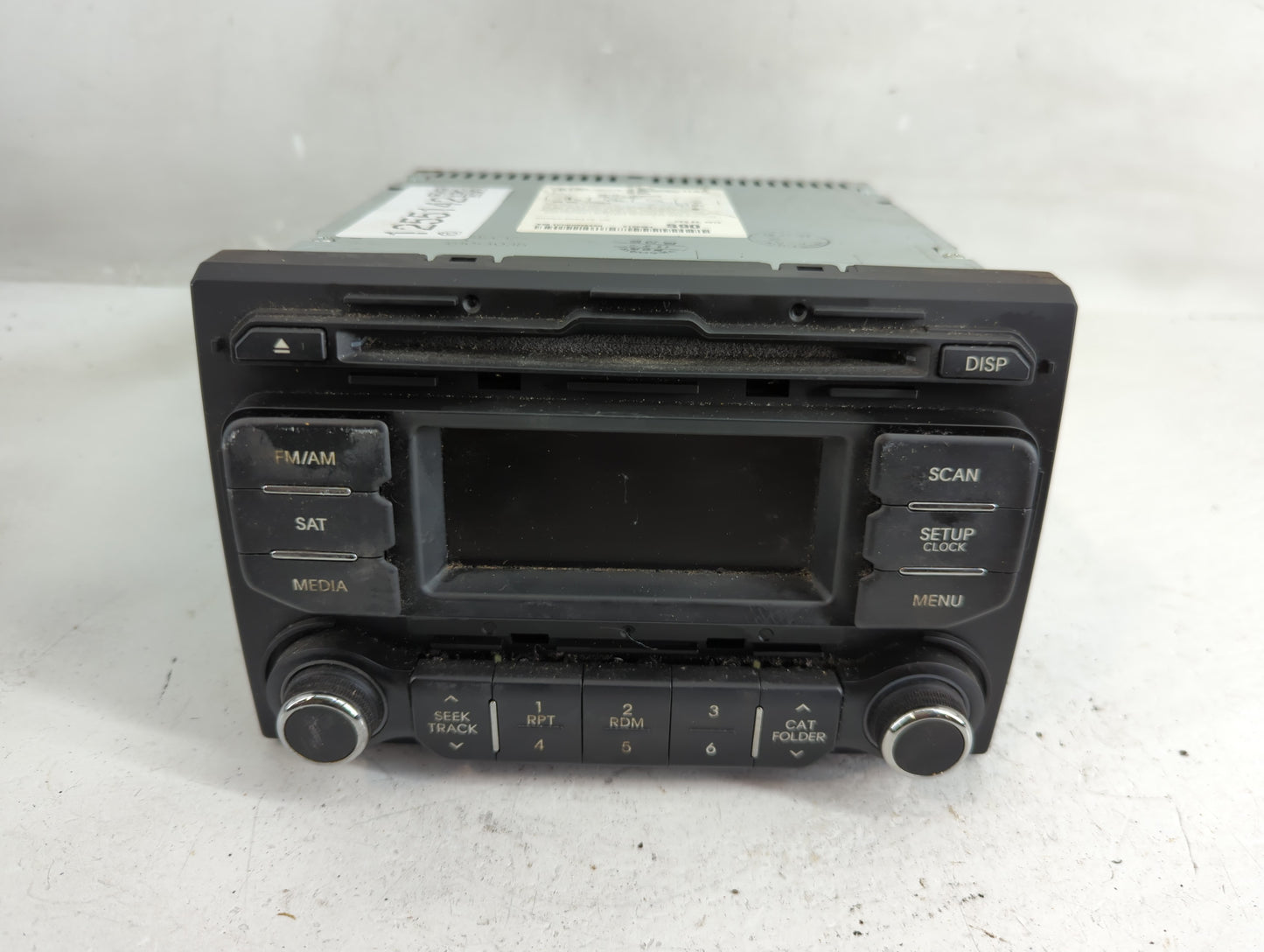 2012-2015 Kia Rio Radio AM FM Cd Player Receiver Replacement P/N:96170-1W900CA Fits Fits 2012 2013 2014 2015 OEM Used Auto P