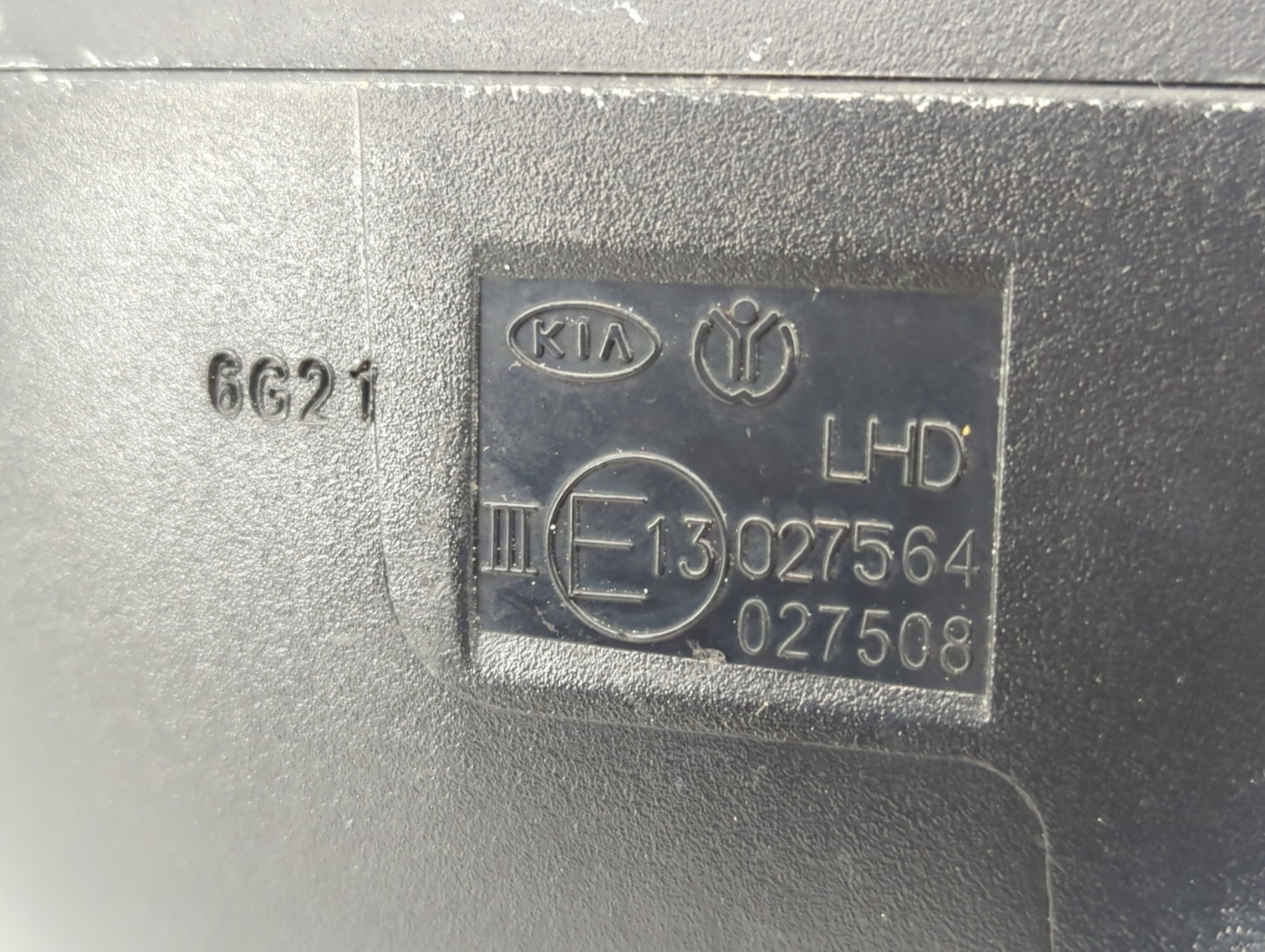 2012-2014 Kia Rio Driver Side View Mirror - Left Door Mirror OEM Used - Oemusedautoparts1.com