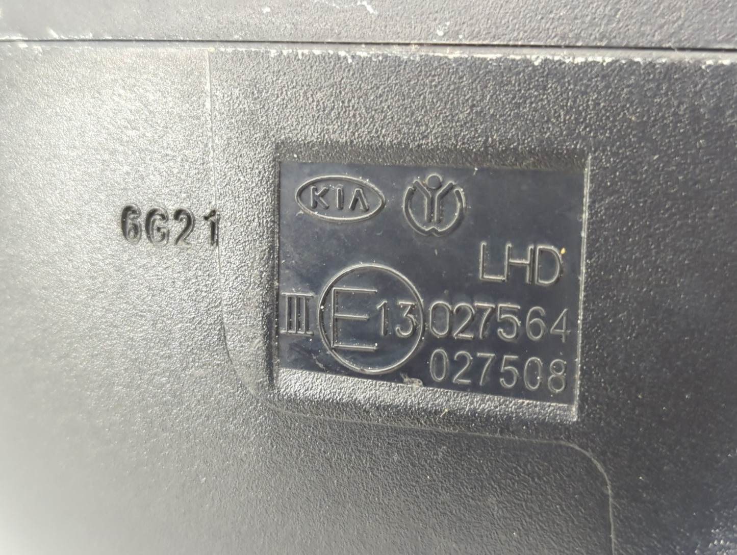 2012-2014 Kia Rio Driver Side View Mirror - Left Door Mirror OEM Used - Oemusedautoparts1.com