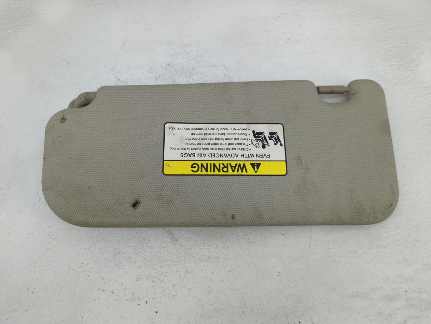 2012-2017 Kia Rio Sun Visor Shade Replacement Passenger Right Mirror Fits Fits 2012 2013 2014 2015 2016 2017 OEM Used Auto P