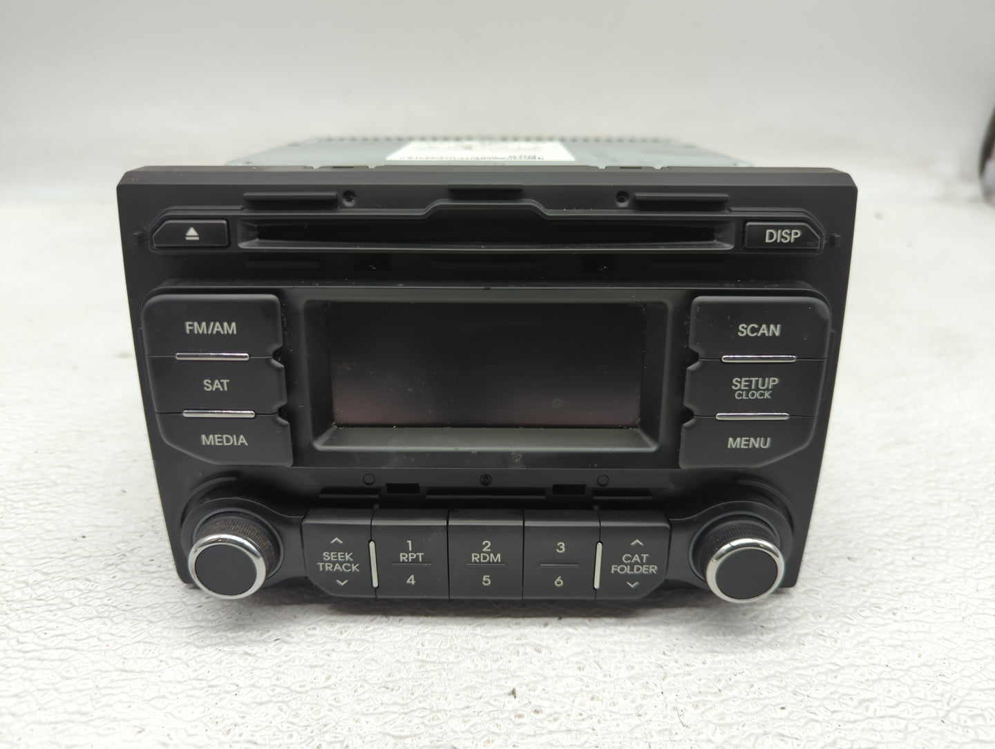 2012-2015 Kia Rio Radio AM FM Cd Player Receiver Replacement P/N:96170-1W900CA Fits Fits 2012 2013 2014 2015 OEM Used Auto P