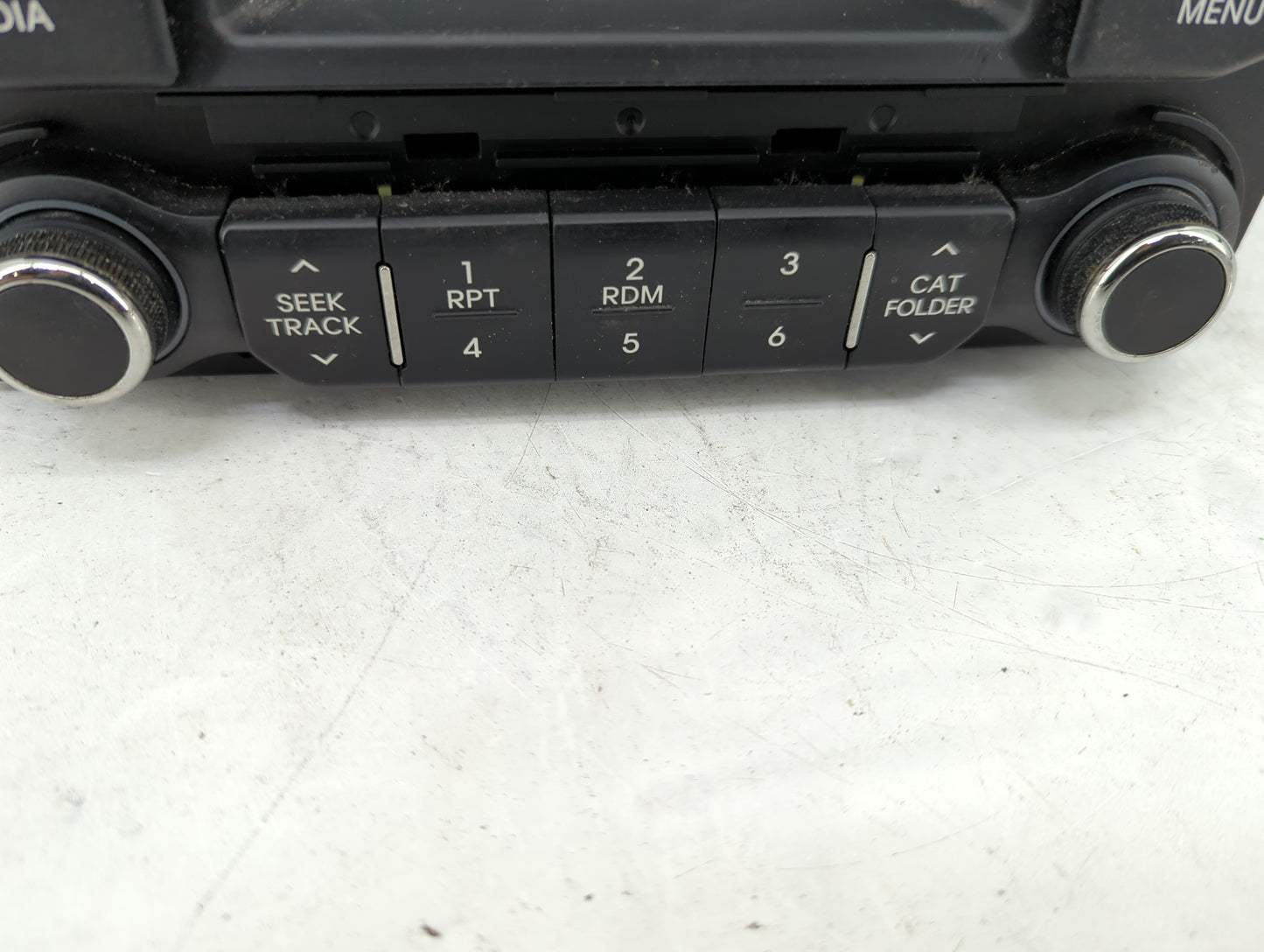 2012-2015 Kia Rio Radio AM FM Cd Player Receiver Replacement P/N:96170-1W900CA Fits Fits 2012 2013 2014 2015 OEM Used Auto P
