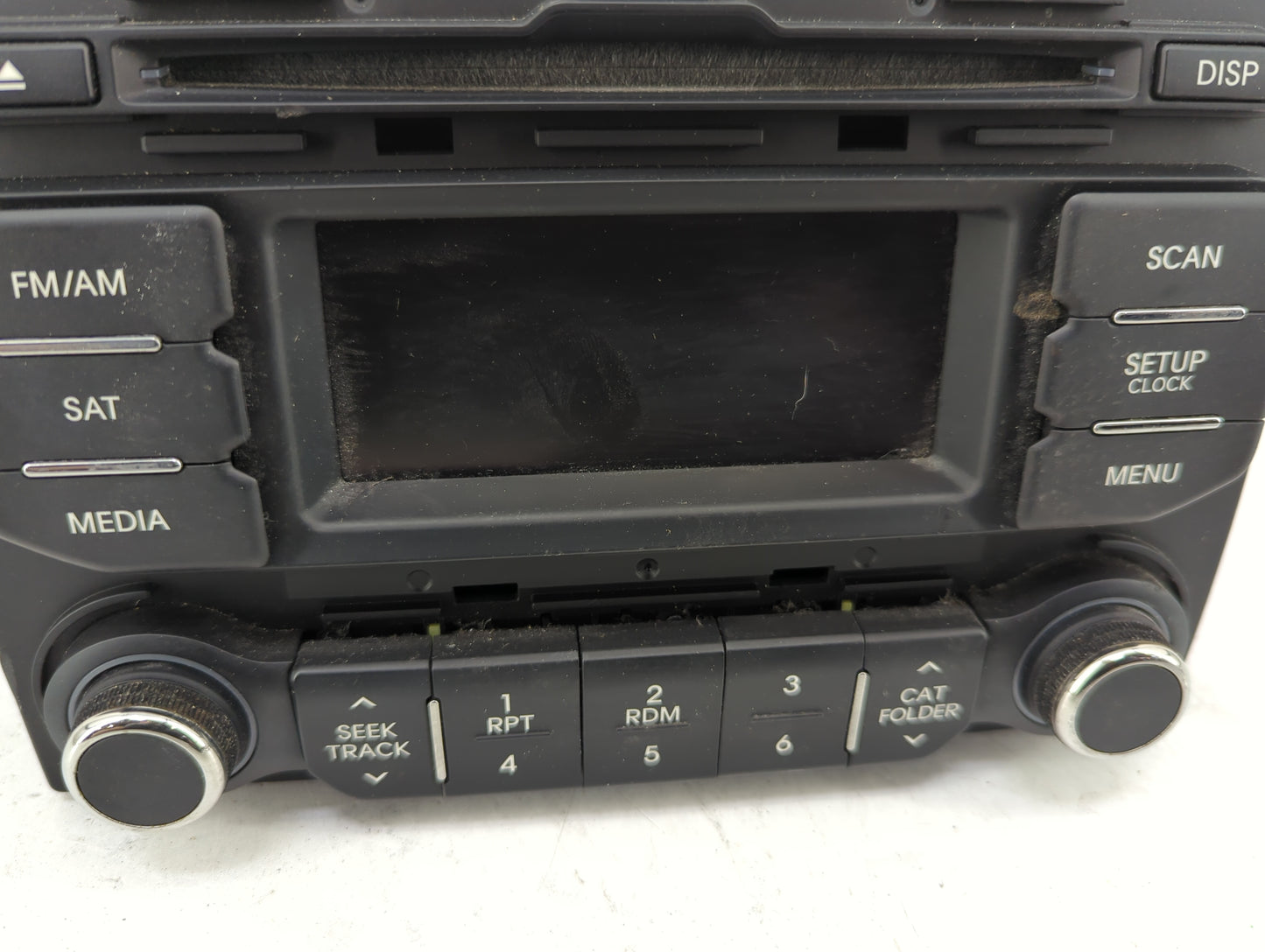 2012-2015 Kia Rio Radio AM FM Cd Player Receiver Replacement P/N:96170-1W900CA Fits Fits 2012 2013 2014 2015 OEM Used Auto P