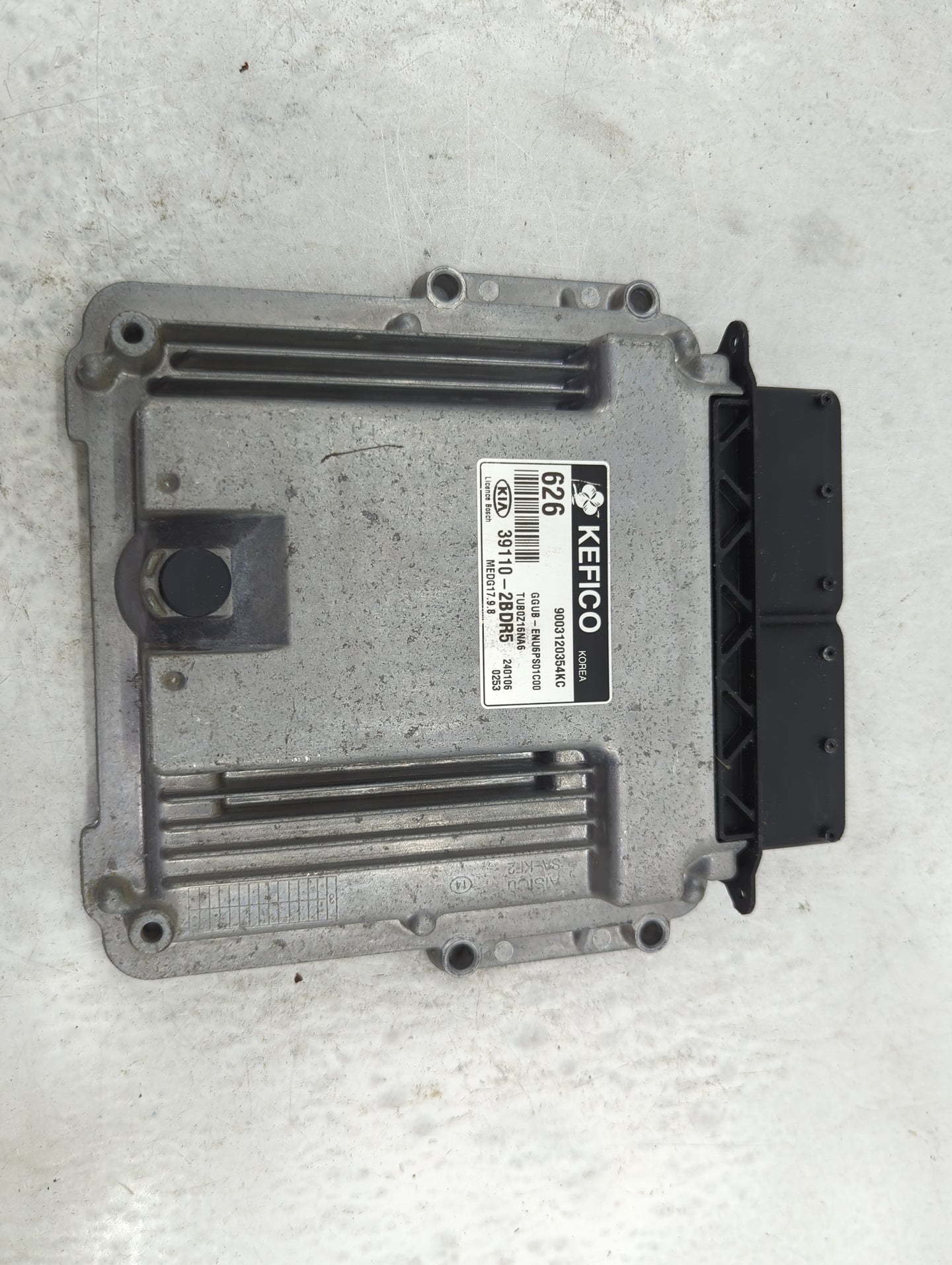 2014-2015 Kia Rio PCM Engine Control Computer ECU ECM PCU OEM P/N:39110-2BDR5 9003120354KC, MEDG17.9.8 Fits Fits 2014 2015 O