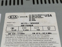 2012-2015 Kia Rio Radio AM FM Cd Player Receiver Replacement P/N:961701W900CA AM170IHAN Fits Fits 2012 2013 2014 2015 OEM Us