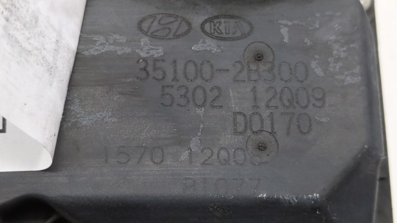2012-2019 Kia Rio Throttle Body P/N:5302-1S02 35100-2B300 Fits Fits 2012 2013 2014 2015 2016 2017 2018 2019 OEM Used Auto Pa