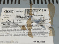2012-2015 Kia Rio Am Fm Cd Player Radio Receiver - Oemusedautoparts1.com