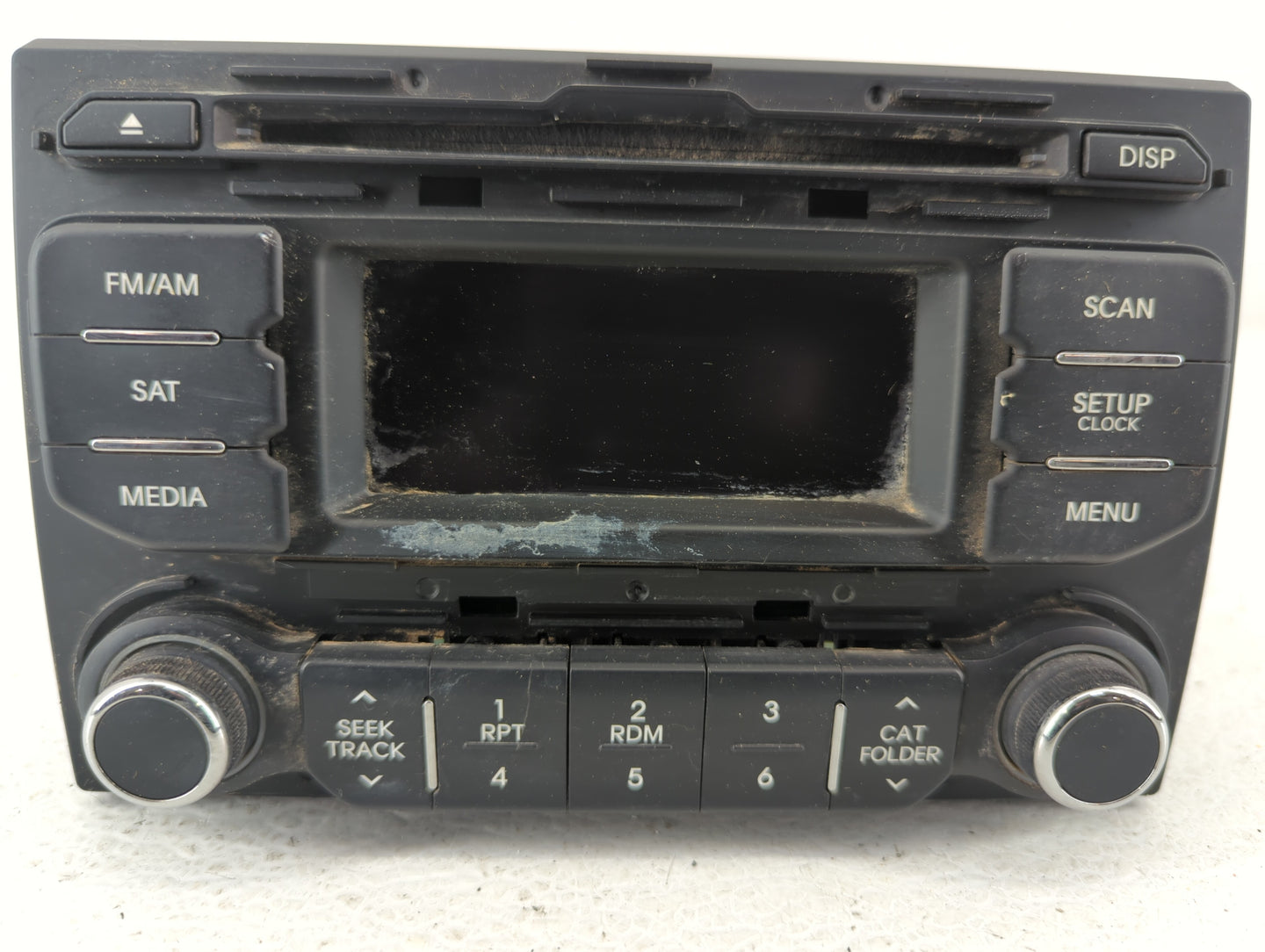 2012-2015 Kia Rio Radio AM FM Cd Player Receiver Replacement P/N:96170-1W900CA Fits Fits 2012 2013 2014 2015 OEM Used Auto P