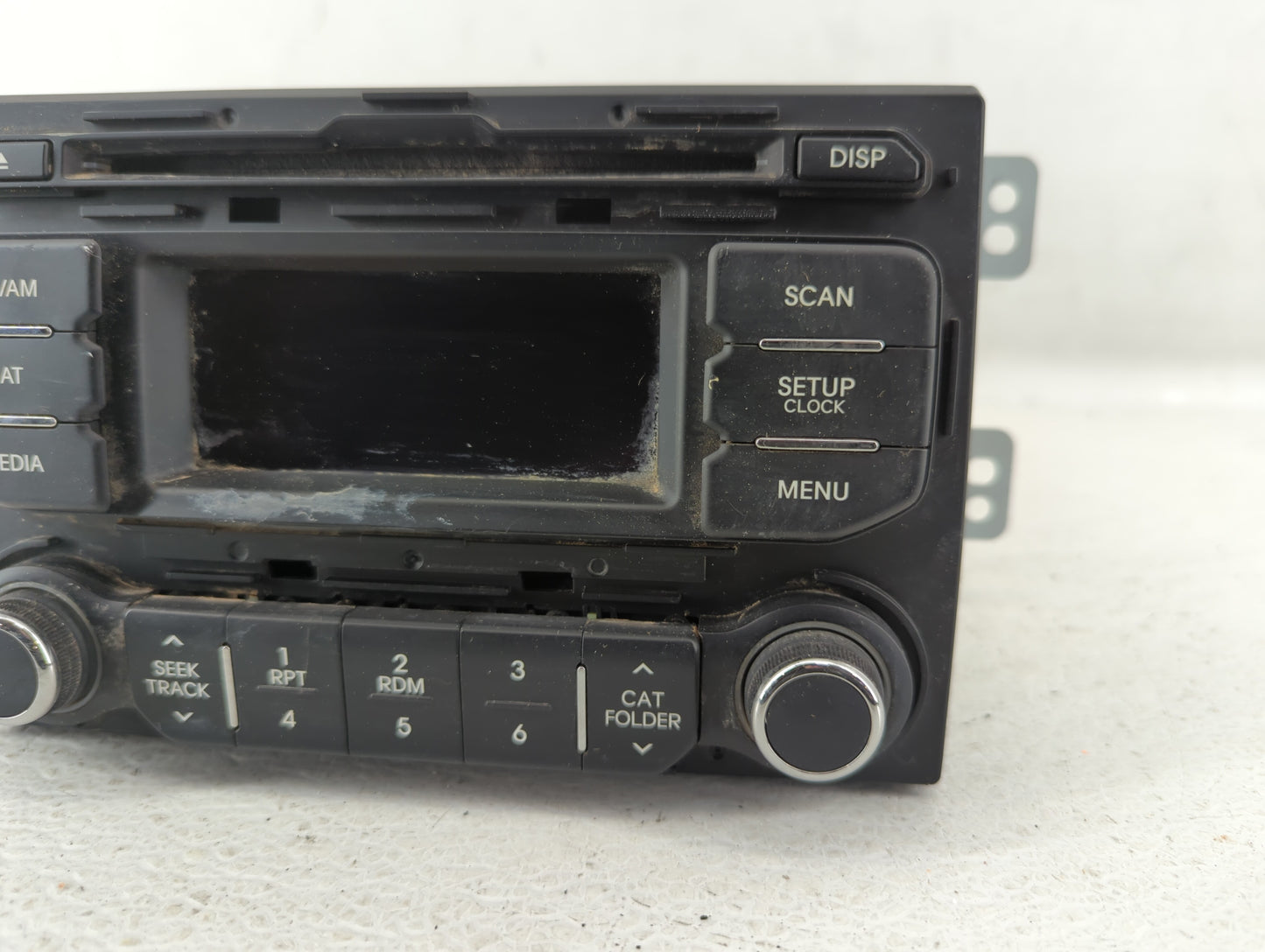 2012-2015 Kia Rio Radio AM FM Cd Player Receiver Replacement P/N:96170-1W900CA Fits Fits 2012 2013 2014 2015 OEM Used Auto P