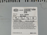 2012-2015 Kia Rio Am Fm Cd Player Radio Receiver - Oemusedautoparts1.com