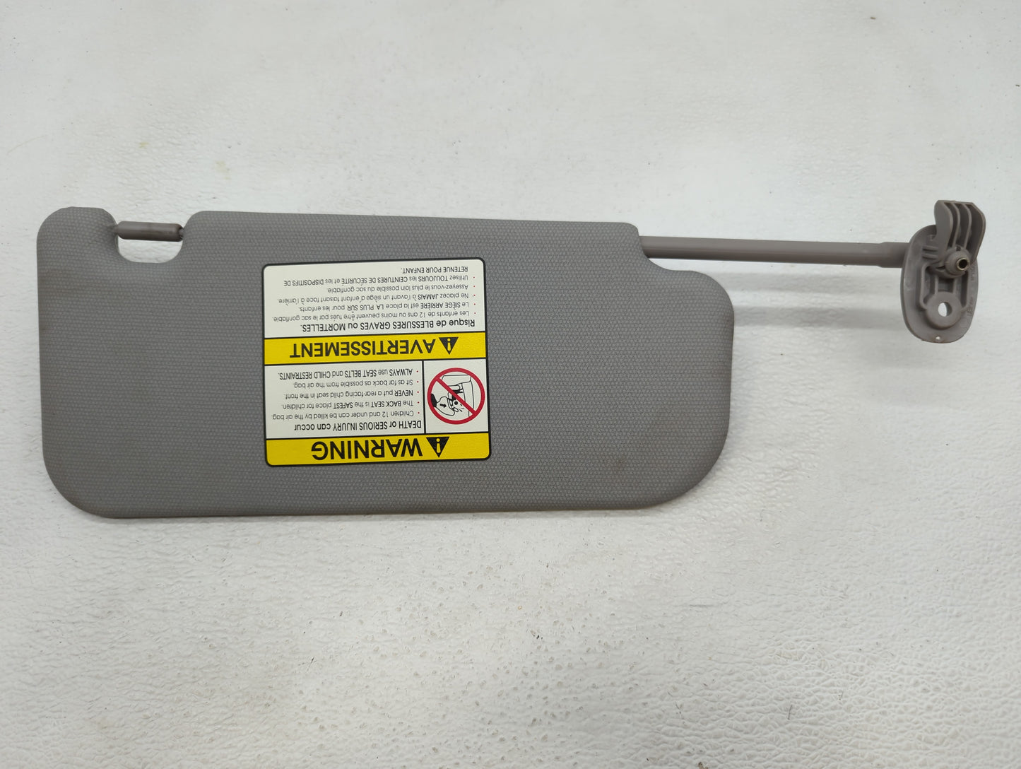 2012-2017 Kia Rio Sun Visor Shade Replacement Passenger Right Mirror Fits Fits 2012 2013 2014 2015 2016 2017 OEM Used Auto P