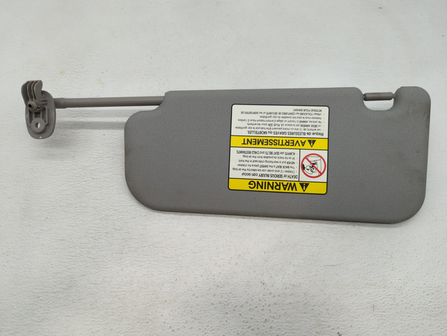 2012-2017 Kia Rio Sun Visor Shade Replacement Driver Left Mirror Fits Fits 2012 2013 2014 2015 2016 2017 OEM Used Auto Parts