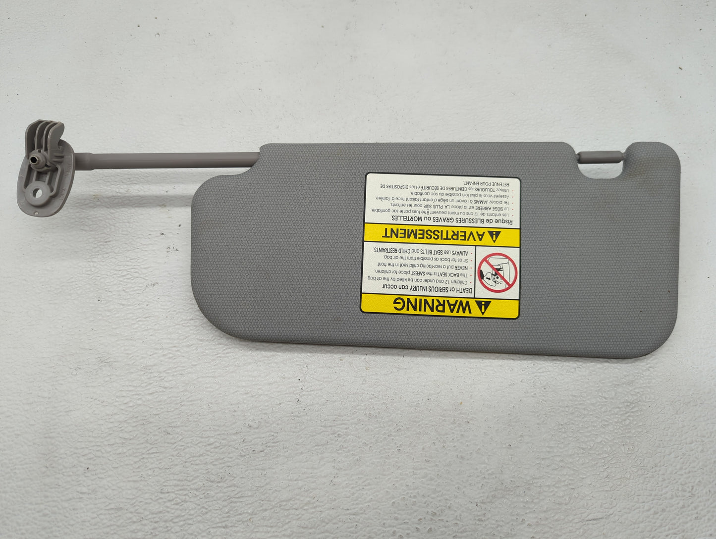 2012-2017 Kia Rio Sun Visor Shade Replacement Passenger Right Mirror Fits Fits 2012 2013 2014 2015 2016 2017 OEM Used Auto P