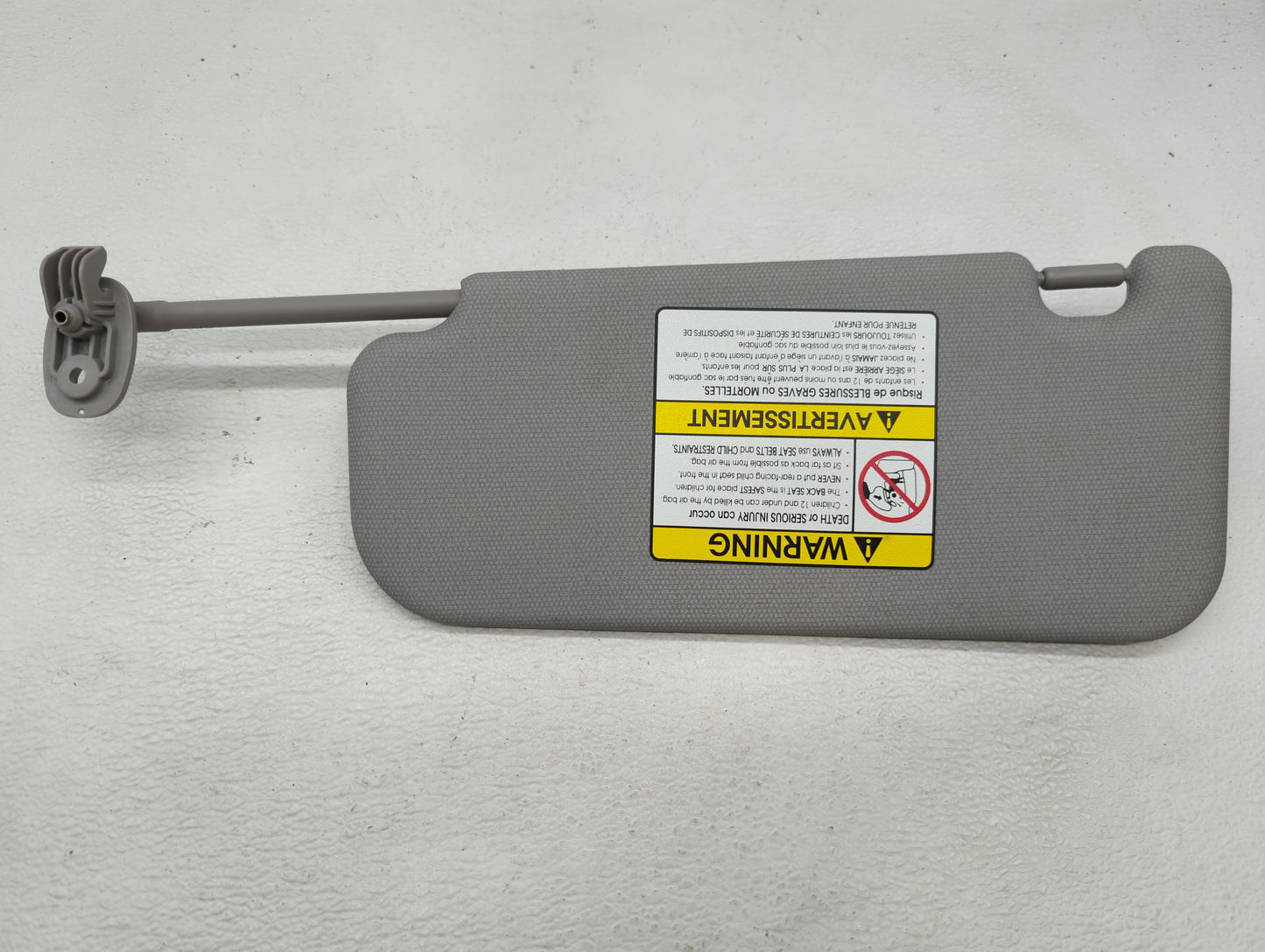 2012-2017 Kia Rio Sun Visor Shade Replacement Passenger Right Mirror Fits Fits 2012 2013 2014 2015 2016 2017 OEM Used Auto P