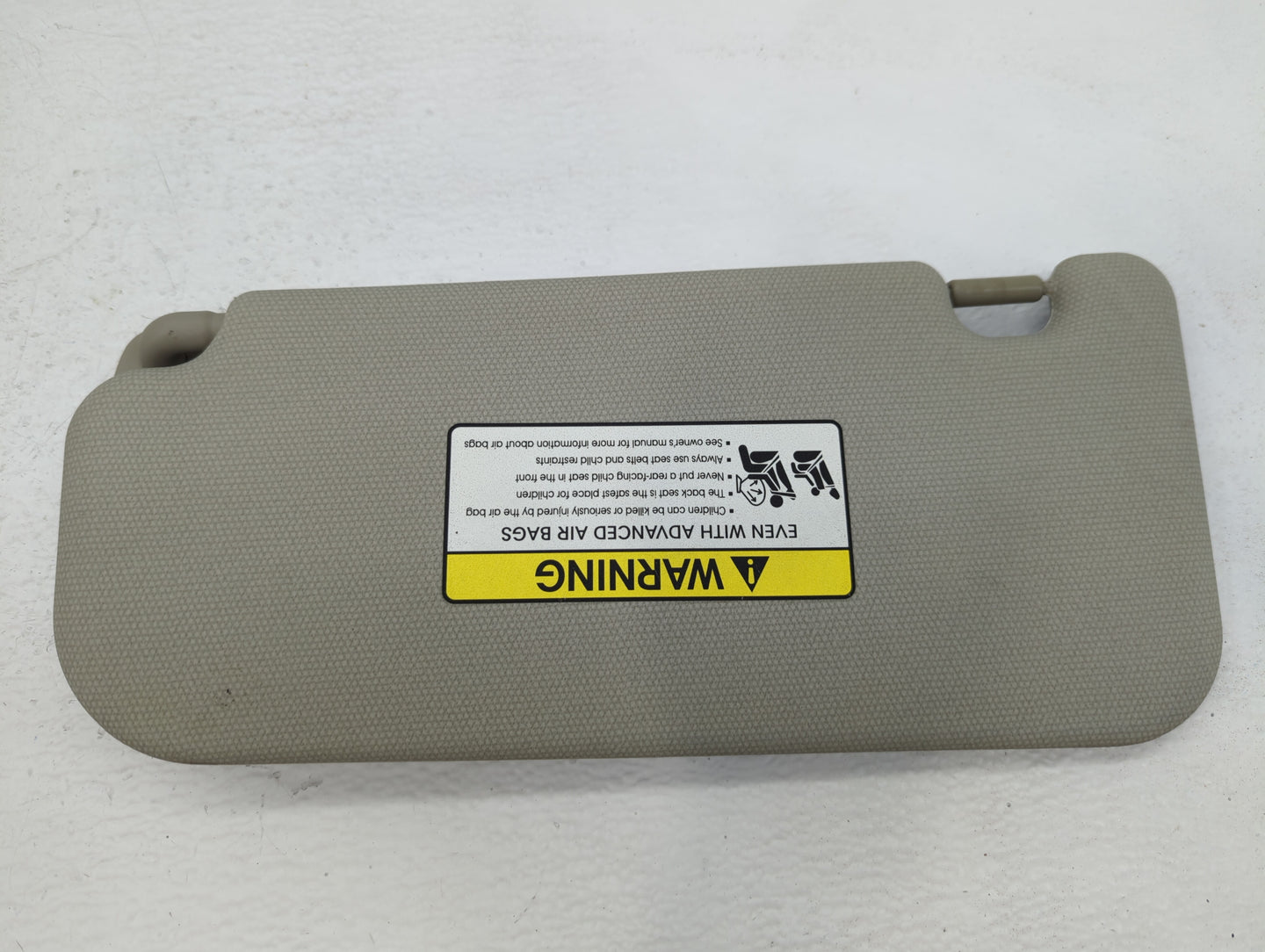 2012-2017 Kia Rio Sun Visor Shade Replacement Passenger Right Mirror Fits Fits 2012 2013 2014 2015 2016 2017 OEM Used Auto P