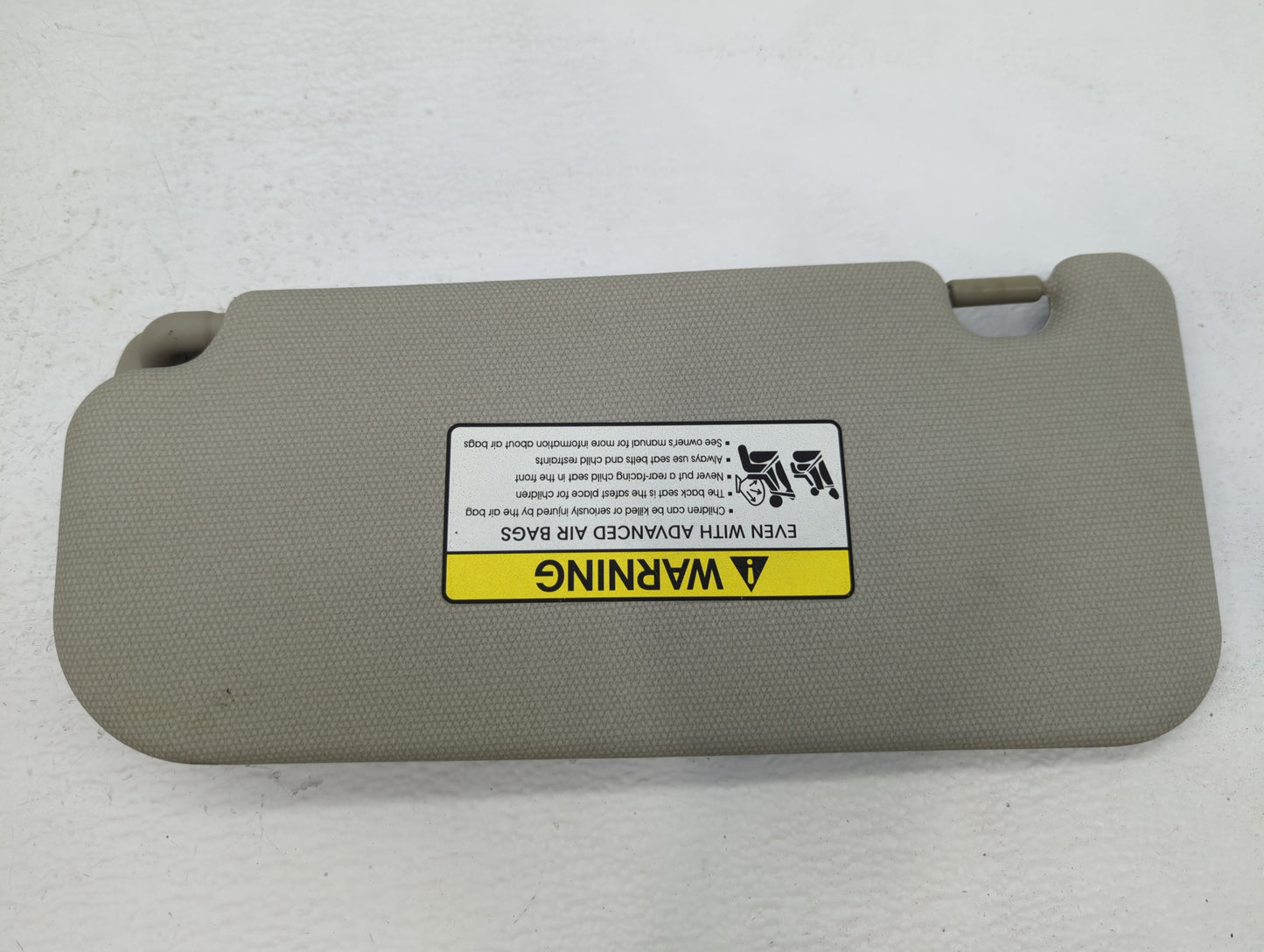 2012-2017 Kia Rio Sun Visor Shade Replacement Passenger Right Mirror Fits Fits 2012 2013 2014 2015 2016 2017 OEM Used Auto P