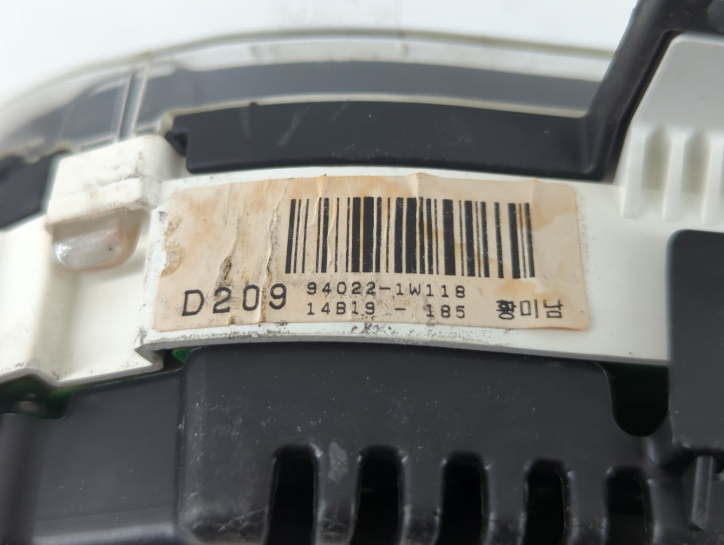 2014-2015 Kia Rio Instrument Cluster Speedometer Gauges P/N:94022-1W118 Miles: Fits Fits 2014 2015 OEM Used Auto Parts - Oem