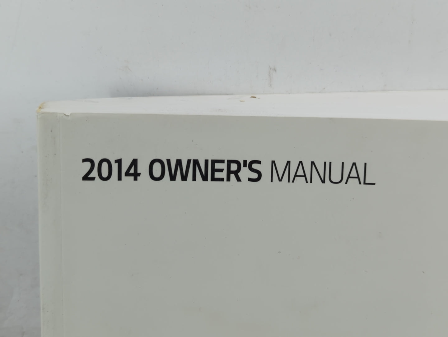2014 Kia Rio Owners Manual Book Guide P/N:E1WO-EC44D OEM Used Auto Parts - Oemusedautoparts1.com