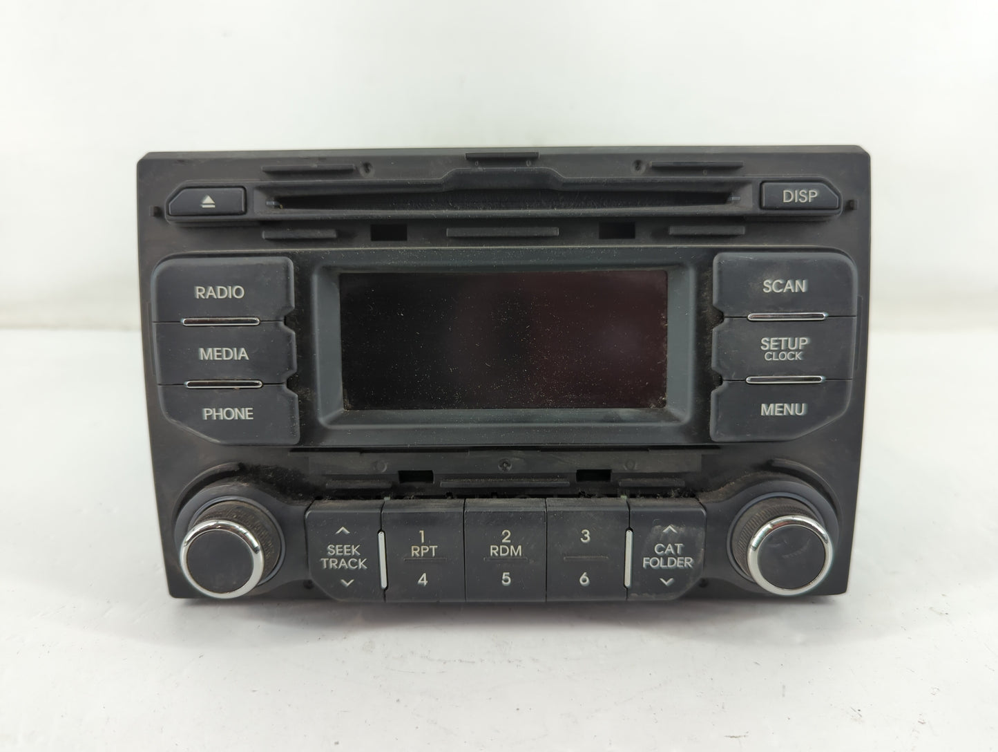 2012-2015 Kia Rio Radio AM FM Cd Player Receiver Replacement P/N:96170-1W955CA Fits Fits 2012 2013 2014 2015 OEM Used Auto P