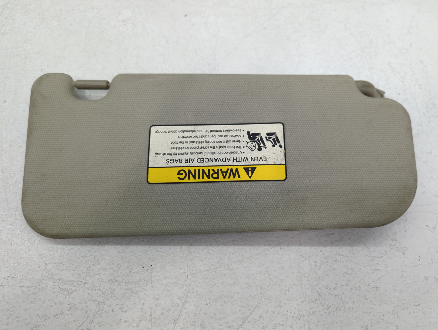 2012-2017 Kia Rio Sun Visor Shade Replacement Driver Left Mirror Fits Fits 2012 2013 2014 2015 2016 2017 OEM Used Auto Parts