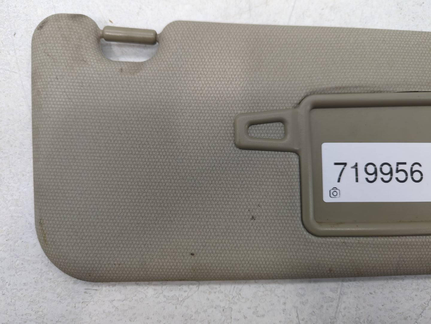 2012-2017 Kia Rio Sun Visor Shade Replacement Passenger Right Mirror Fits Fits 2012 2013 2014 2015 2016 2017 OEM Used Auto P