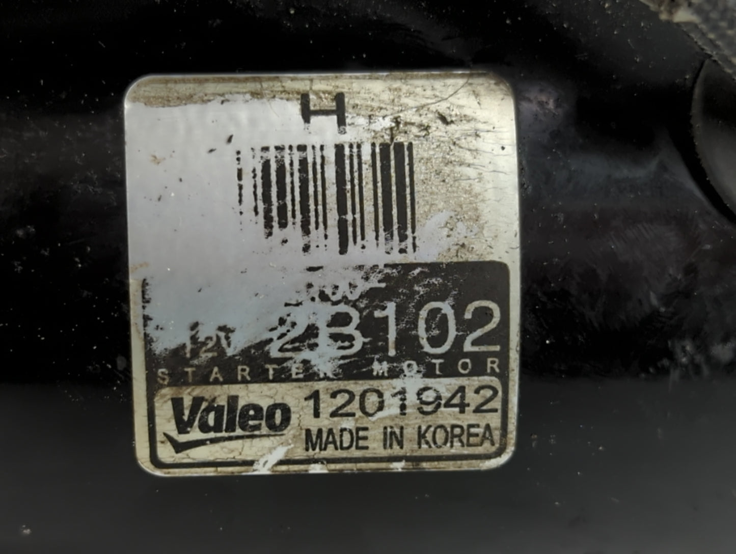 2013-2014 Kia Rio Car Starter Motor Solenoid OEM P/N:1201942 Fits Fits 2012 2013 2014 2015 2016 2017 OEM Used Auto Parts - O