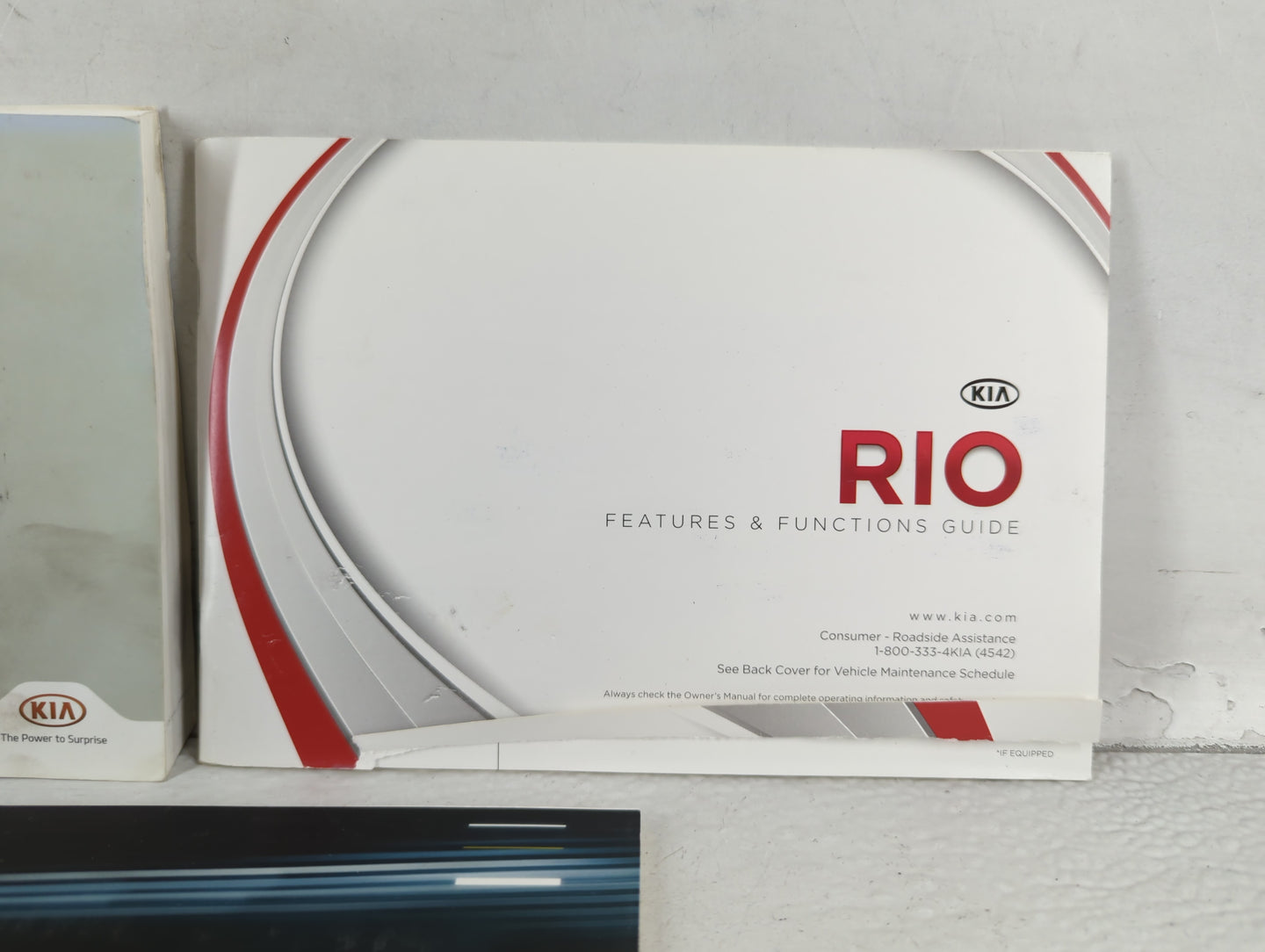 2014 Kia Rio Owners Manual Book Guide P/N:E1WO-EU42D OEM Used Auto Parts - Oemusedautoparts1.com
