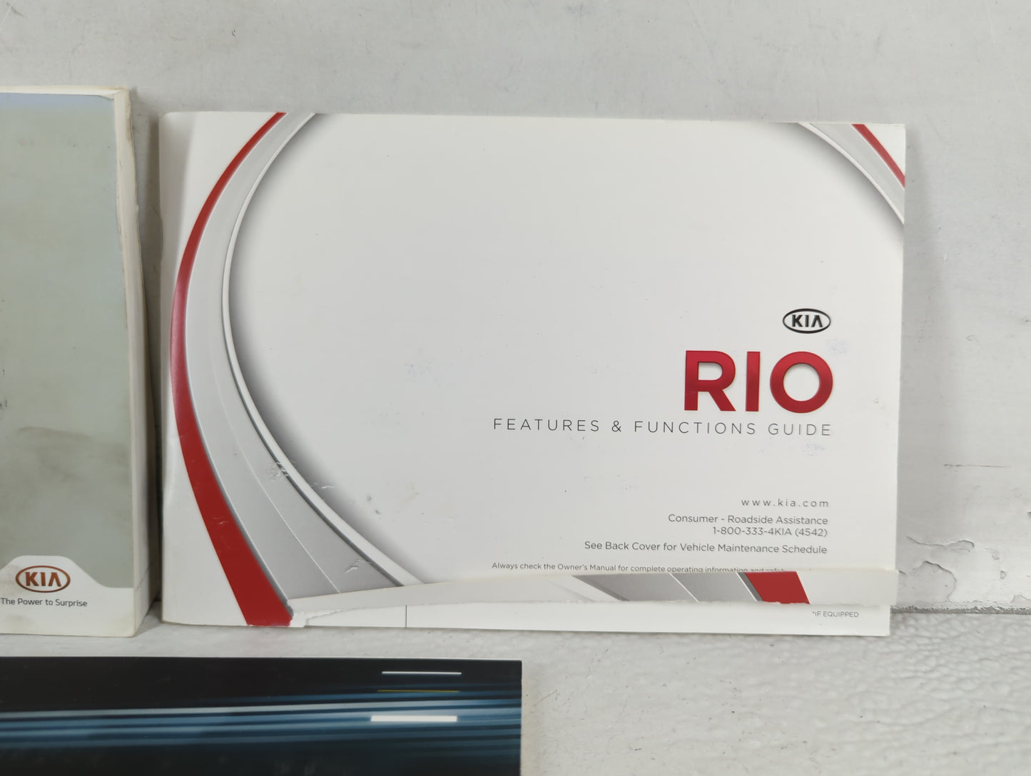 2014 Kia Rio Owners Manual Book Guide P/N:E1WO-EU42D OEM Used Auto Parts - Oemusedautoparts1.com